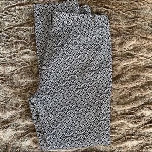 Banana Republic Sloan Fit Ankle Pant Geometric